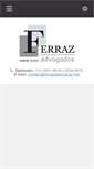 Mobile Screenshot of ferrazadvocacia.com
